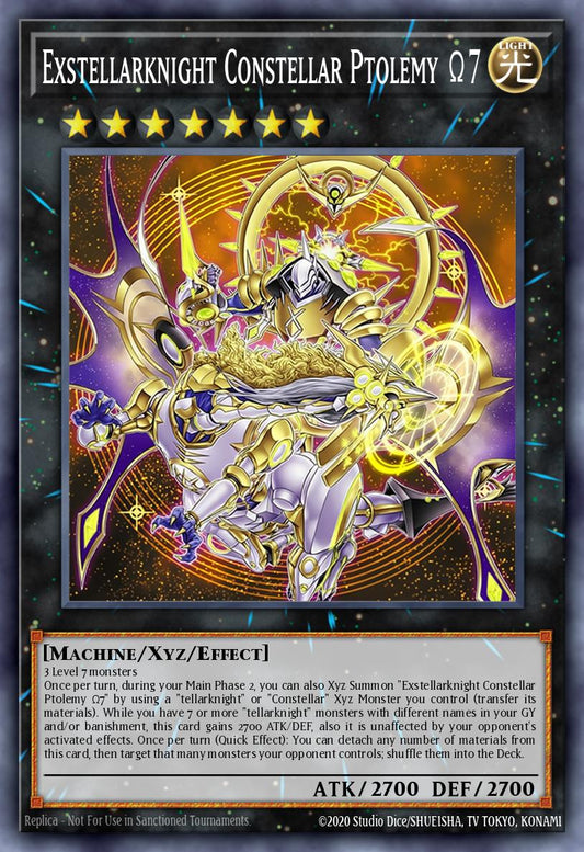 Exstellarknight Constellar Ptolemy ?7 - BLGG-EN018 - 1st Edition - Secret Rare