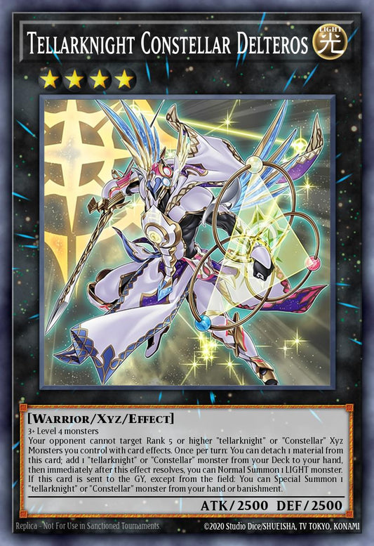Tellarknight Constellar Delteros - BLGG-EN019 - 1st Edition - Secret Rare