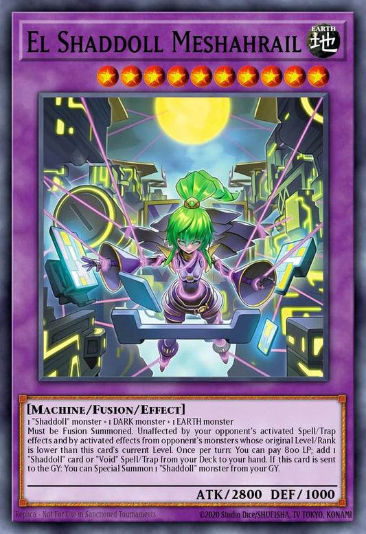 El Shaddoll Meshachrer - BLGG-EN022 - 1st Edition - Secret Rare