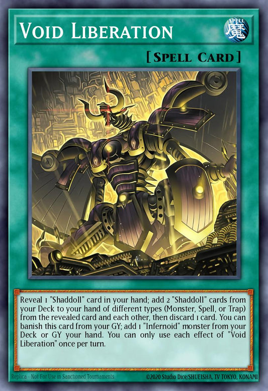 Void Unleashing - BLGG-EN025 - 1st Edition - Secret Rare