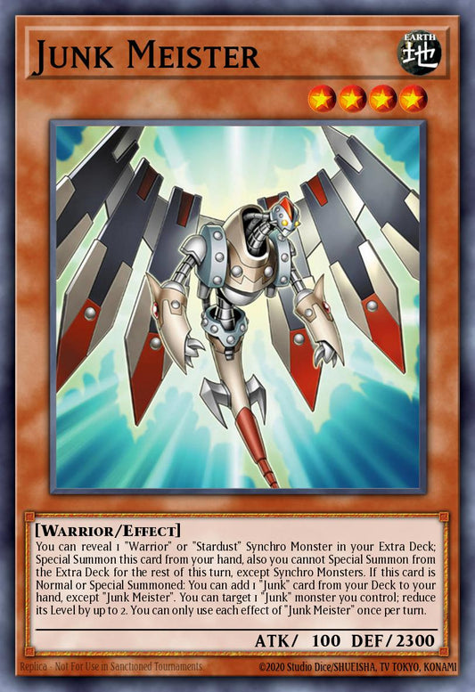 Junk Meister - BLGG-EN033 - 1st Edition - Secret Rare