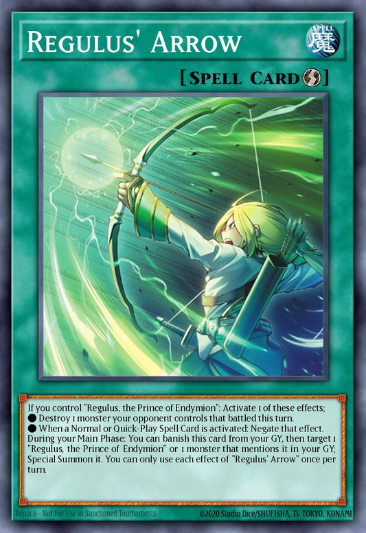 Arrow of Regulus - BLGG-EN044 - 1st Edition - Ultra Rare