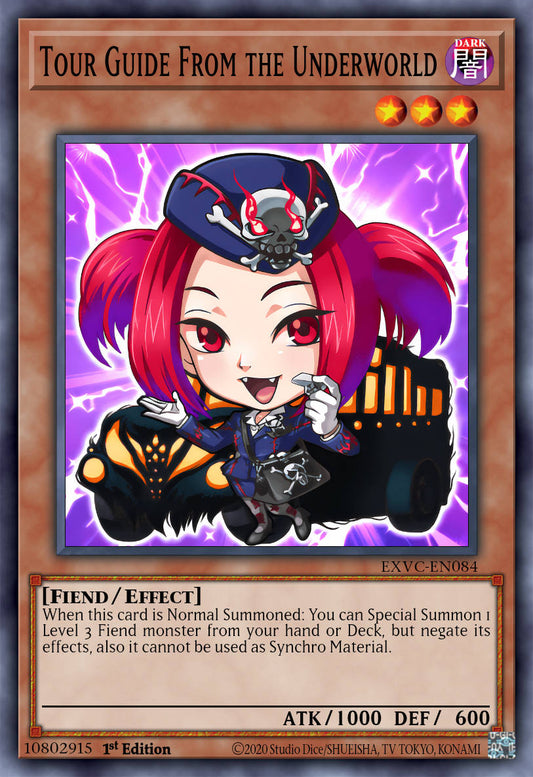Tour Guide From the Underworld (Chibi artwork) - BLGG-EN005 - 1st Edition - Secret Rare