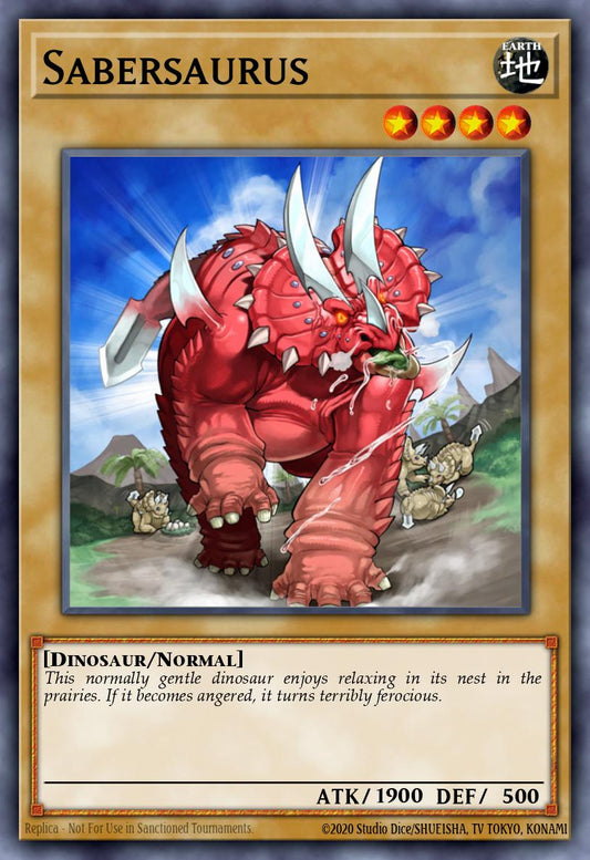 Sabersaurus - BLGG-EN052 - 1st Edition - Ultra Rare