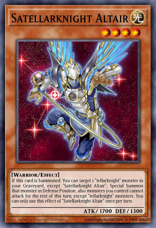 Satellarknight Altair - BLGG-EN060 - 1st Edition - Secret Rare
