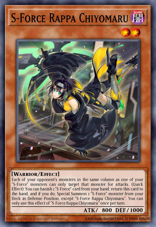 S-Force Rappa Chiyomaru - BLGG-EN077 - 1st Edition - Ultra Rare