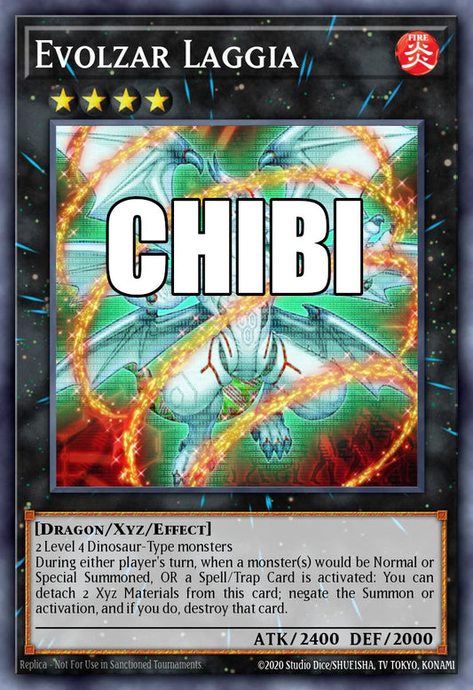 Evolzar Laggia (Chibi artwork) - BLGG-EN008 - 1st Edition - Secret Rare