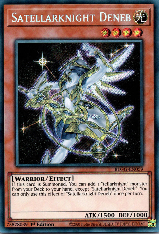 Satellarknight Deneb - BLGG-EN059 - 1st Edition - Secret Rare