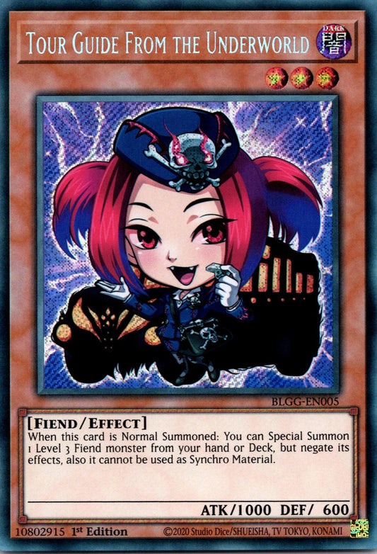 Tour Guide From the Underworld (Chibi artwork) - BLGG-EN005 - 1st Edition - Secret Rare