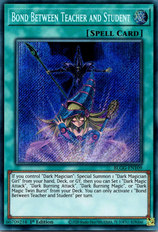 Bond Between Teacher and Student - BLGG-EN109 - 1st Edition - Secret Rare