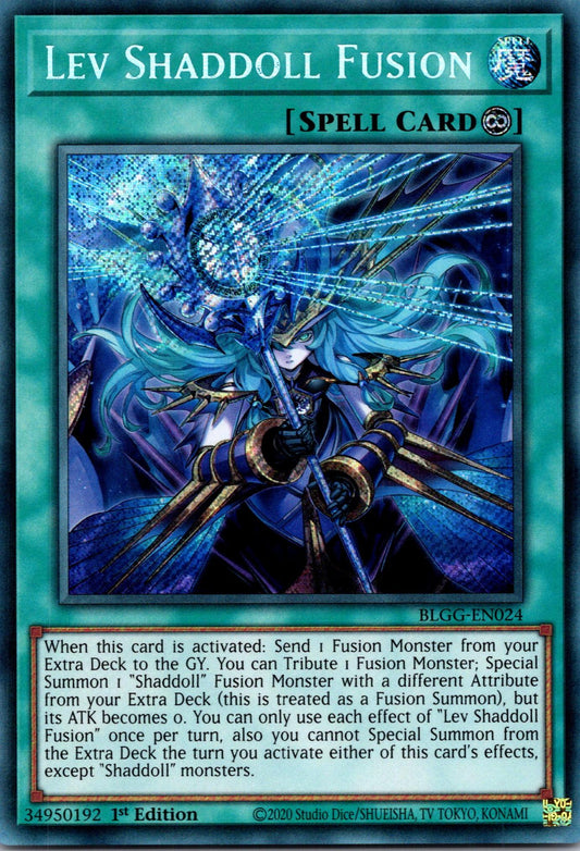 Lev Shaddoll Fusion - BLGG-EN024 - 1st Edition - Secret Rare