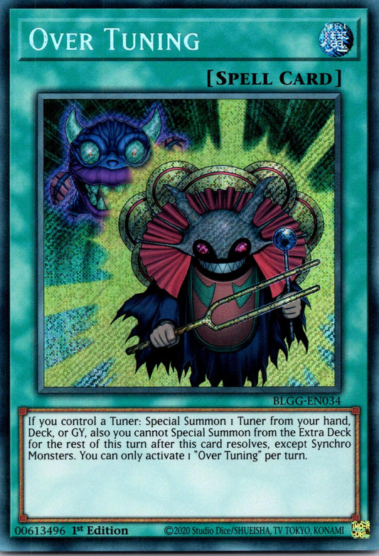 Over Tuning - BLGG-EN034 - 1st Edition - Secret Rare