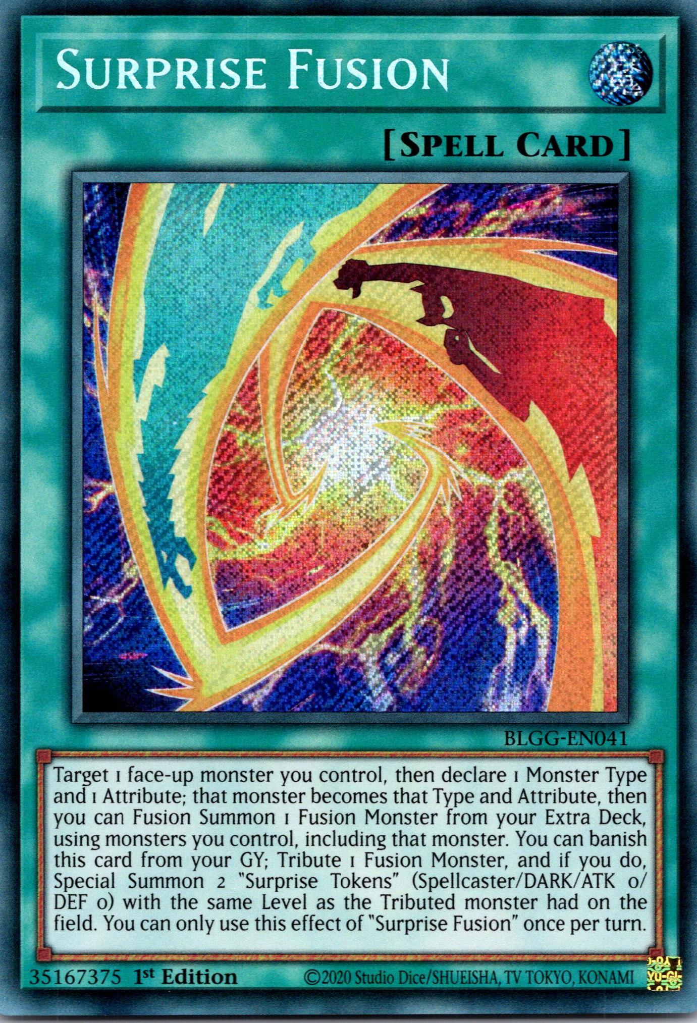 Surprise Fusion - BLGG-EN041 - 1st Edition - Secret Rare