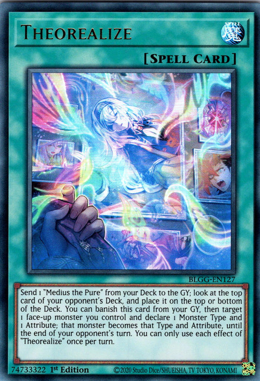 Theorealize - BLGG-EN127 - 1st Edition - Ultra Rare