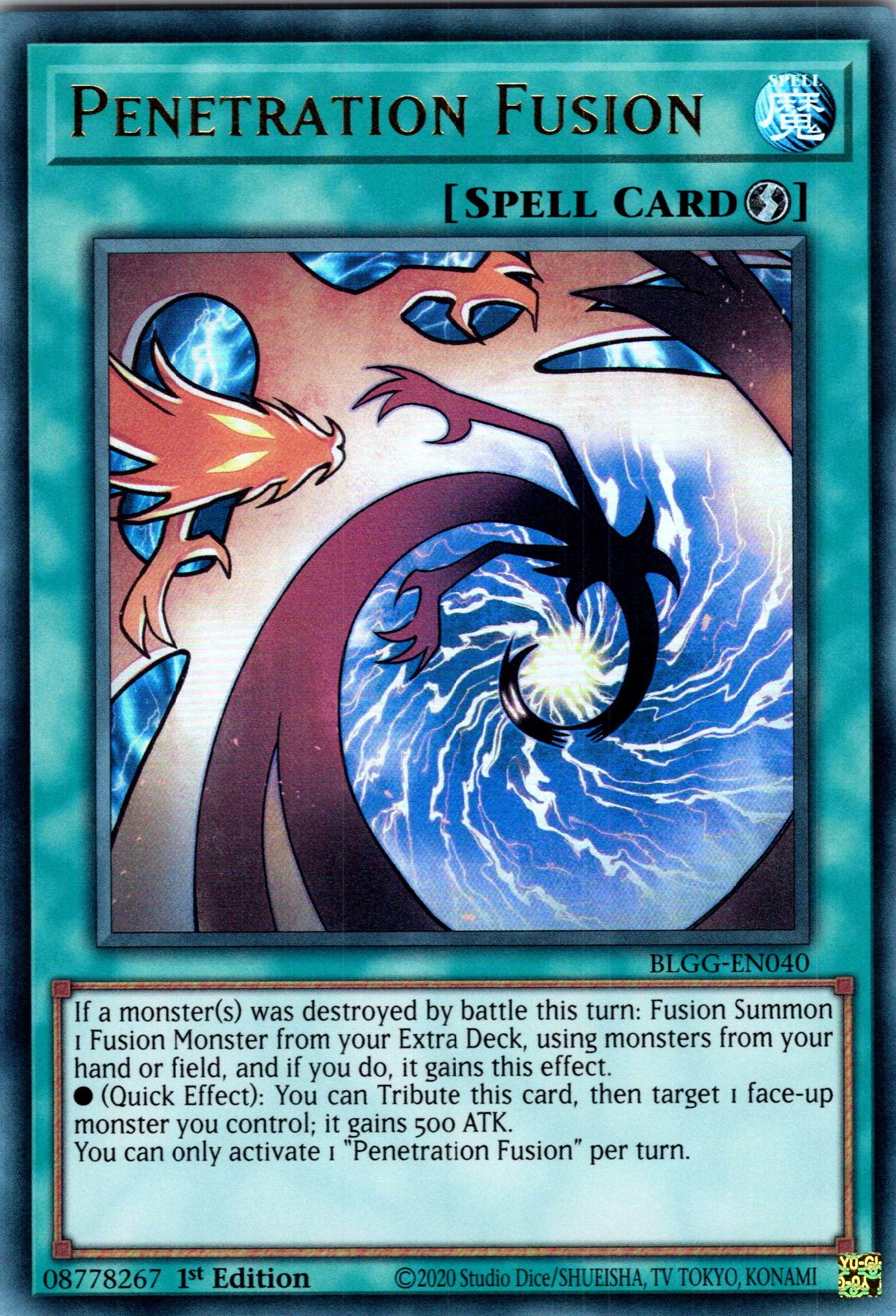 Penetration Fusion - BLGG-EN040 - 1st Edition - Ultra Rare