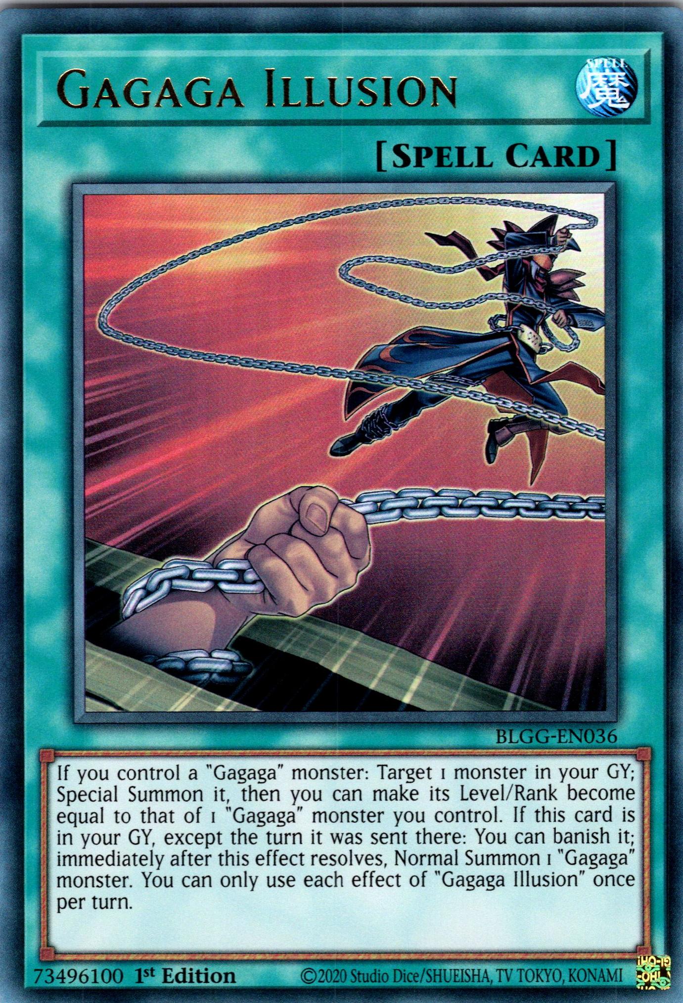 Gagaga Illusion - BLGG-EN036 - 1st Edition - Ultra Rare