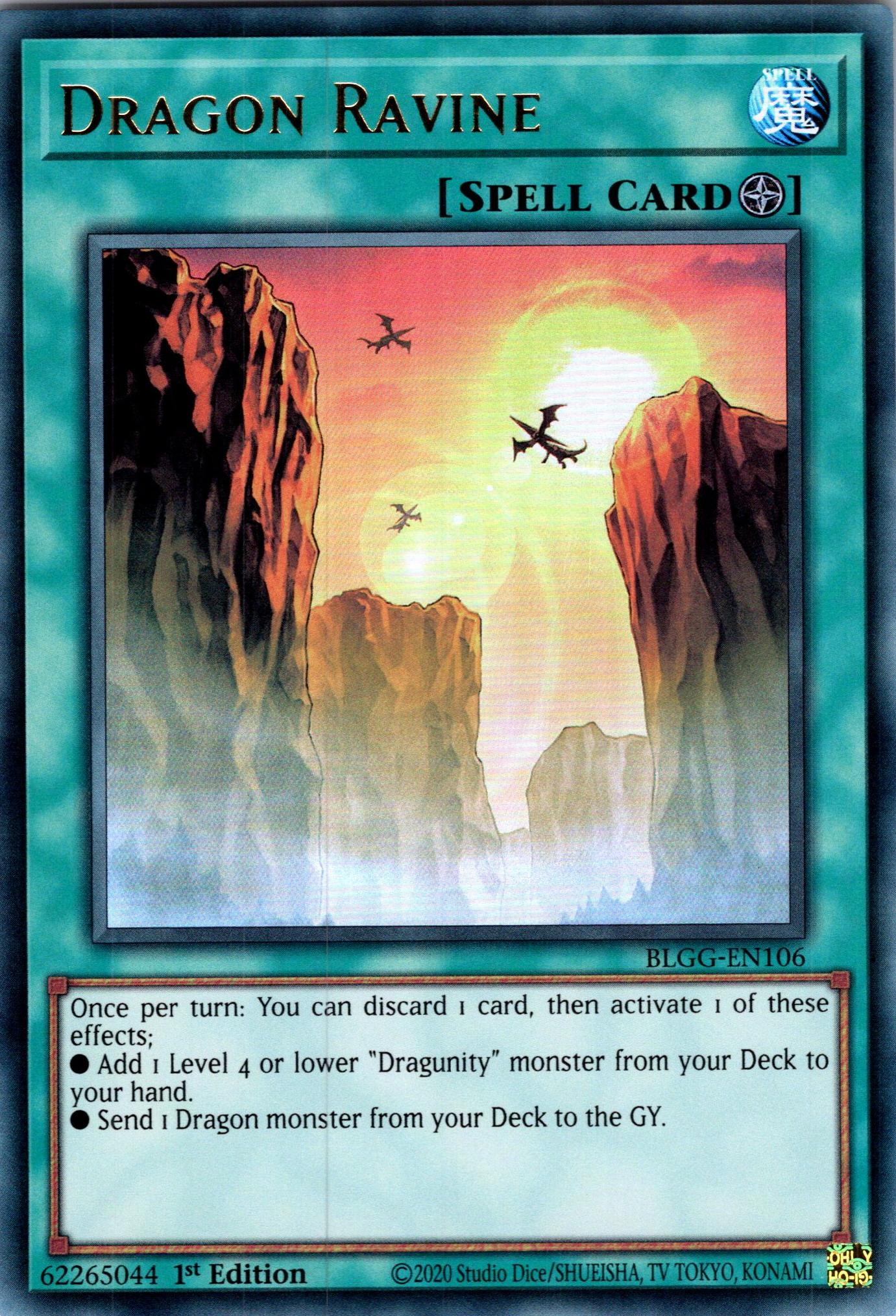 Dragon Ravine - BLGG-EN106 - 1st Edition - Ultra Rare