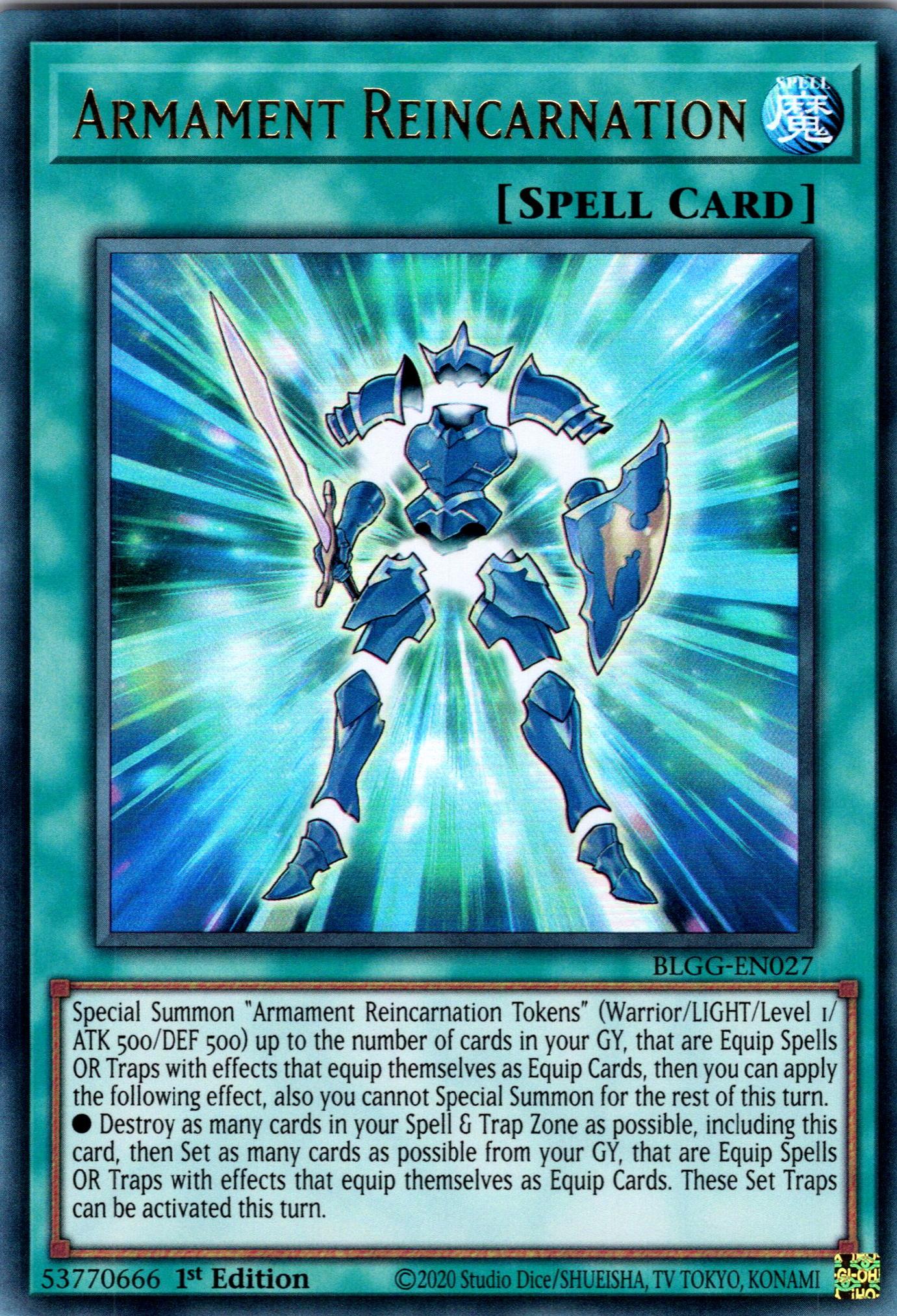 Armament Reincarnation - BLGG-EN027 - 1st Edition - Ultra Rare