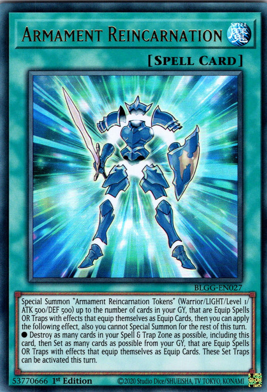 Armament Reincarnation - BLGG-EN027 - 1st Edition - Ultra Rare
