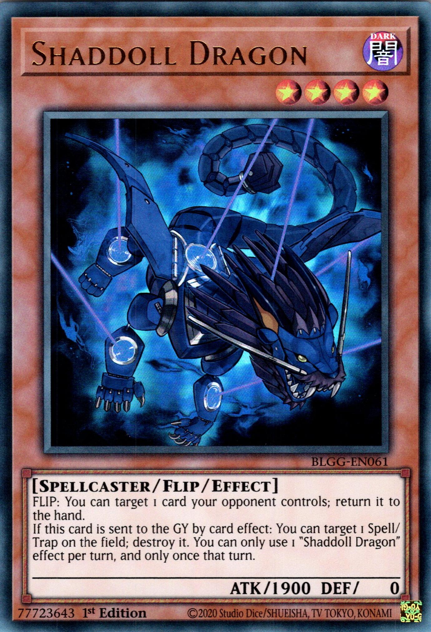 Shaddoll Dragon - BLGG-EN061 - 1st Edition - Ultra Rare