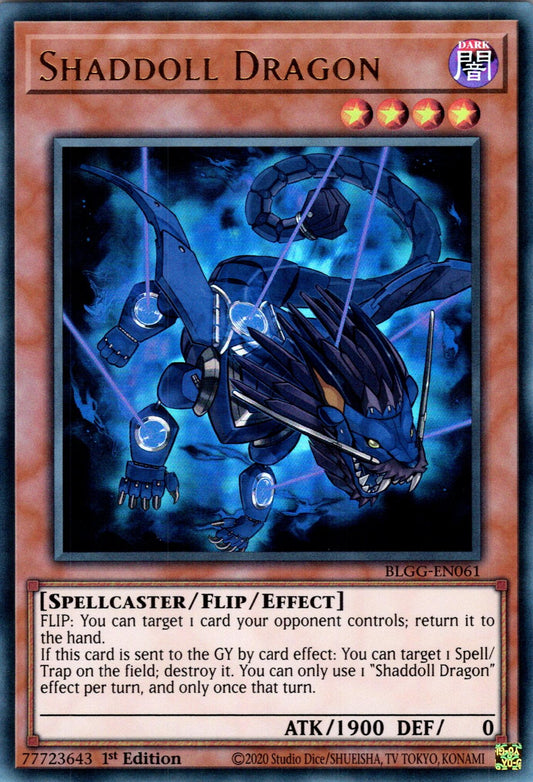 Shaddoll Dragon - BLGG-EN061 - 1st Edition - Ultra Rare