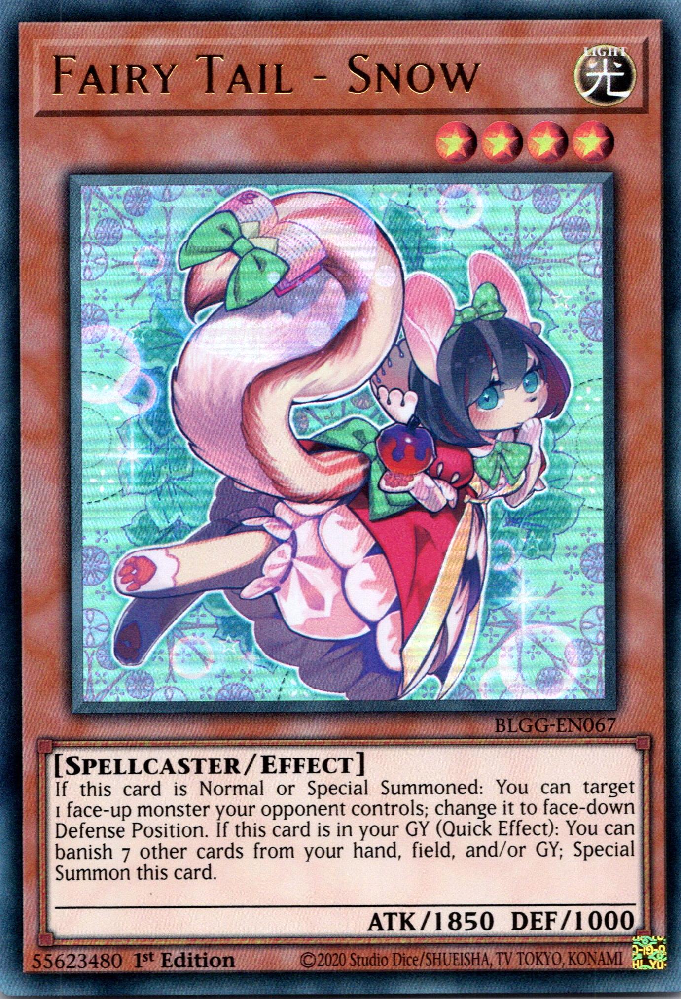 Fairy Tail - Snow - BLGG-EN067 - 1st Edition - Ultra Rare