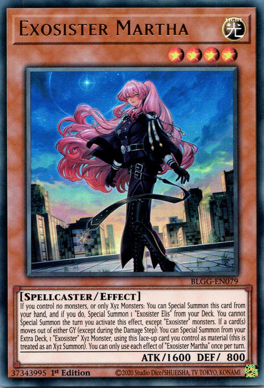 Exosister Martha - BLGG-EN079 - 1st Edition - Ultra Rare