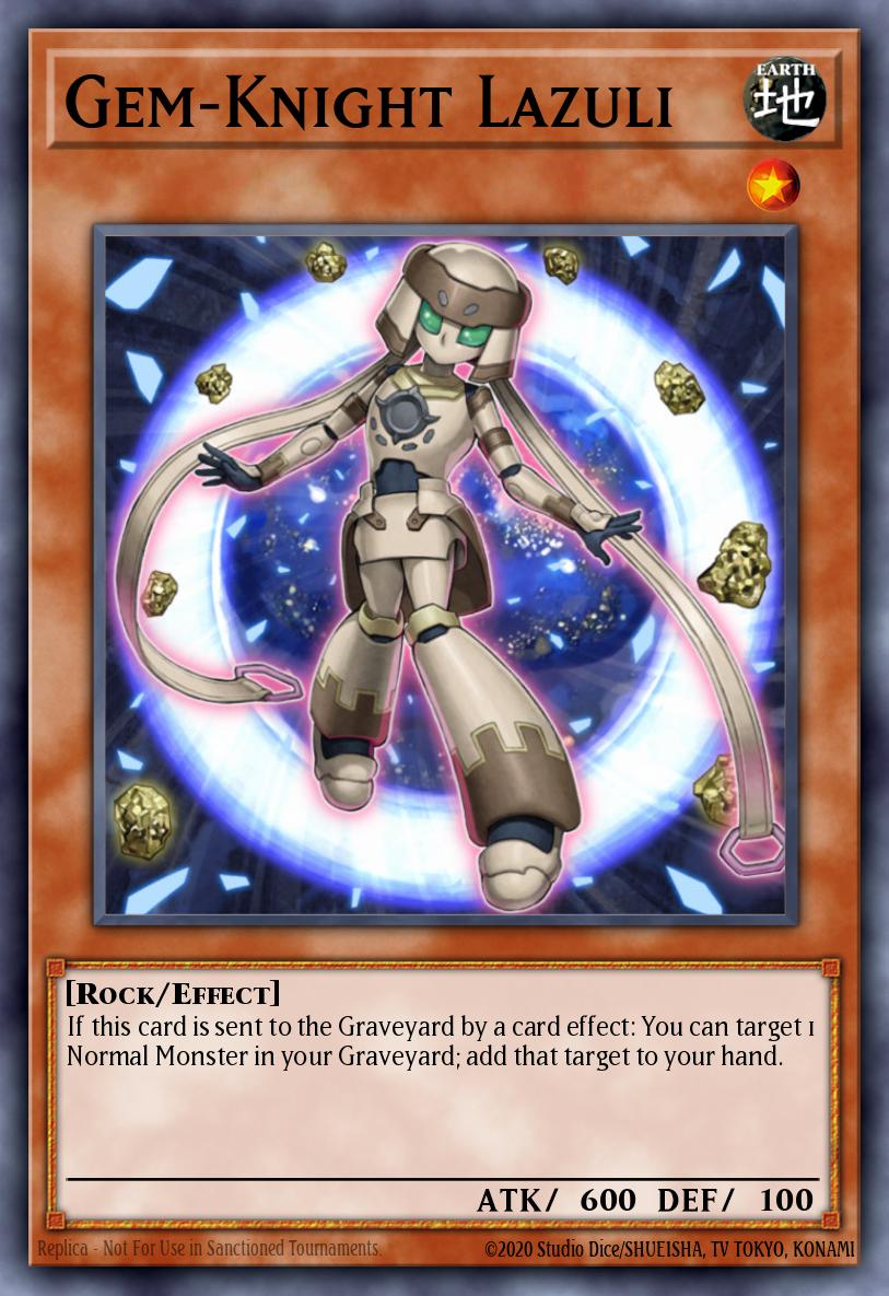 Gem-Knight Lazuli - BLMM-EN113 - 1st Edition - Ultra Rare