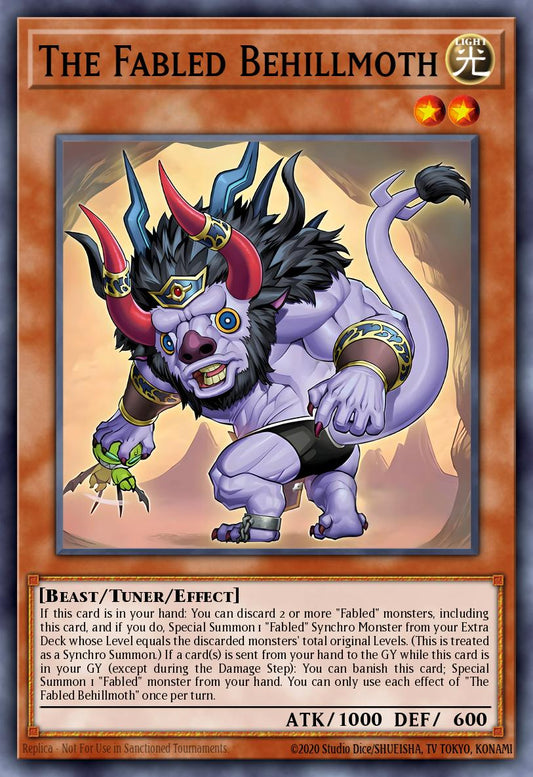 The Fabled Behilmoth - BLMM-EN012 - 1st Edition - Ultra Rare