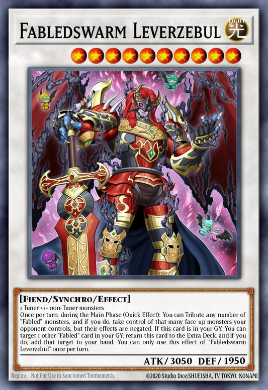 Fabled Levilazebul - BLMM-EN014 - 1st Edition - Secret Rare