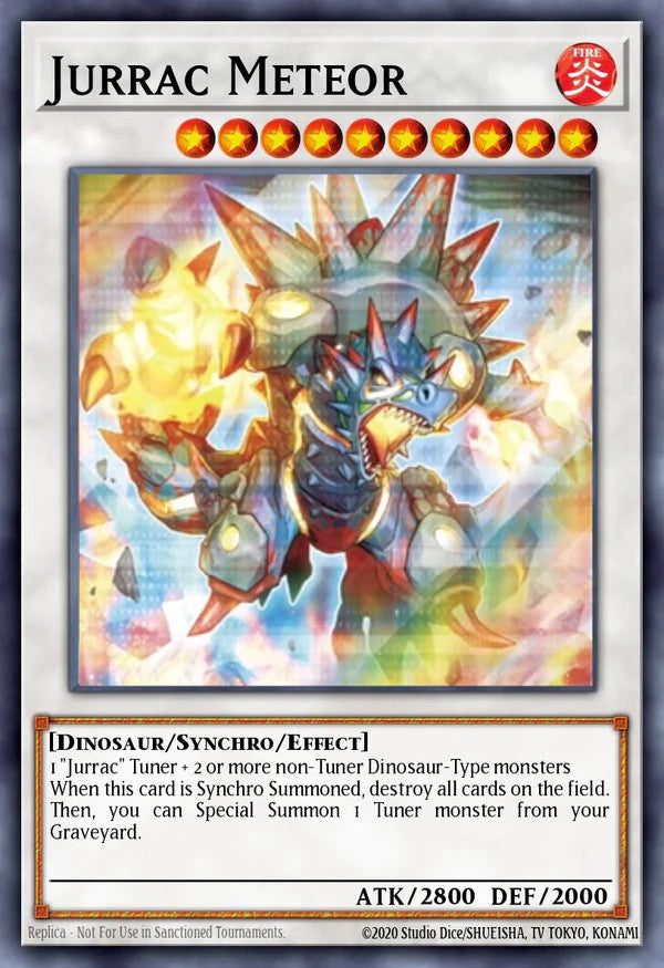 Jurrac Meteor (Alternate Artwork) - BLMM-EN150 - 1st Edition - Secret Rare