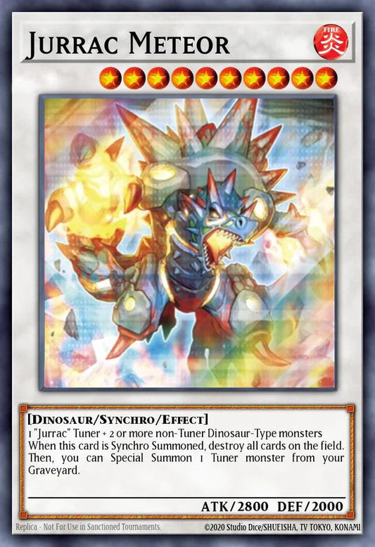 Jurrac Meteor (Alternate Artwork) - BLMM-EN150 - 1st Edition - Secret Rare