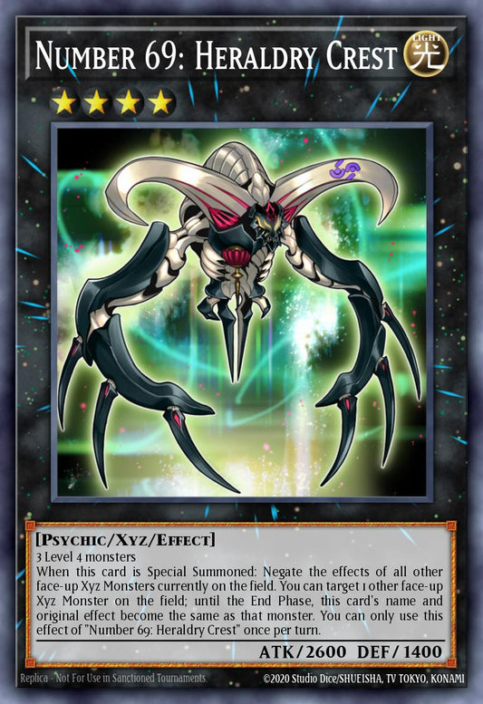 Number 69: Heraldry Crest - BLMM-EN153 - 1st Edition - Ultra Rare