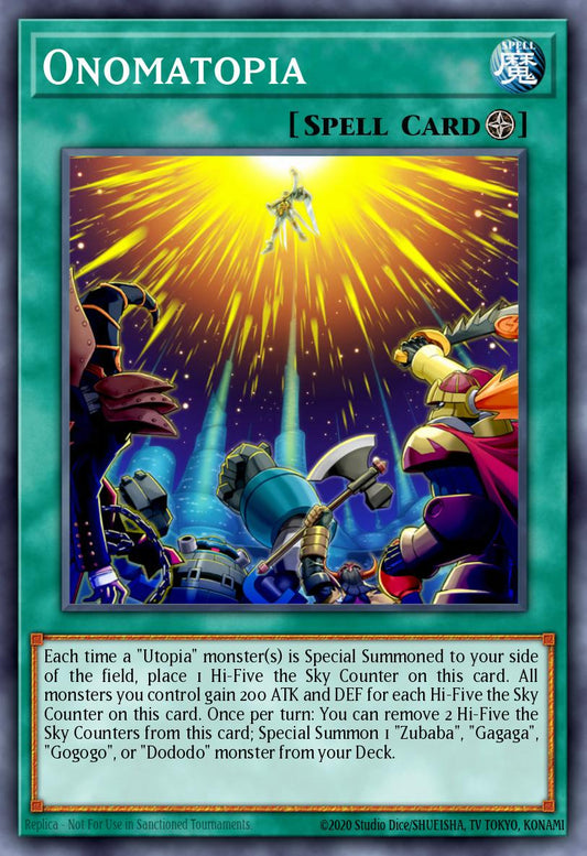 Onomatopia - BLMM-EN163 - 1st Edition - Ultra Rare