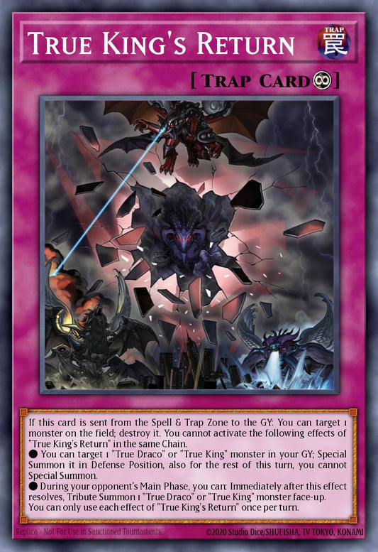 True King’s Return - BLMM-EN176 - 1st Edition - Secret Rare
