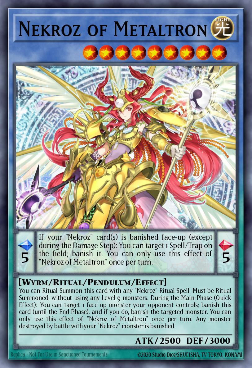 Nekroz of Metaltron - BLMM-EN026 - 1st Edition - Secret Rare