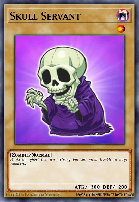 Skull Servant (Chibi Artwork) - BLMM-EN002 - 1st Edition - Secret Rare