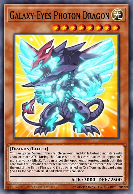 Galaxy-Eyes Photon Dragon (Chibi Artwork) - BLMM-EN007 - 1st Edition - Secret Rare