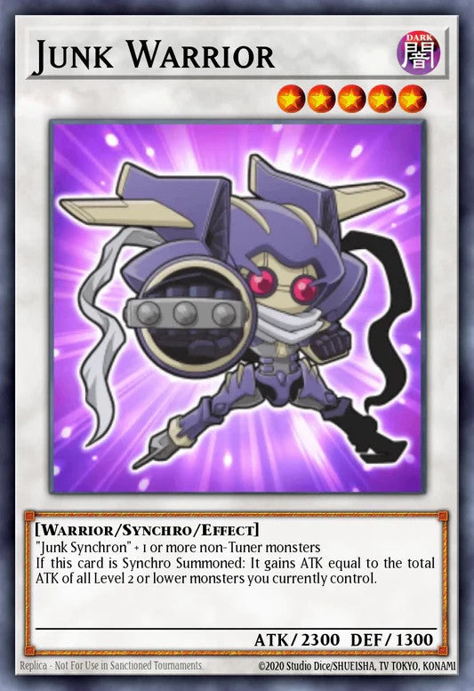 Junk Warrior (Chibi Artwork) - BLMM-EN009 - 1st Edition - Secret Rare