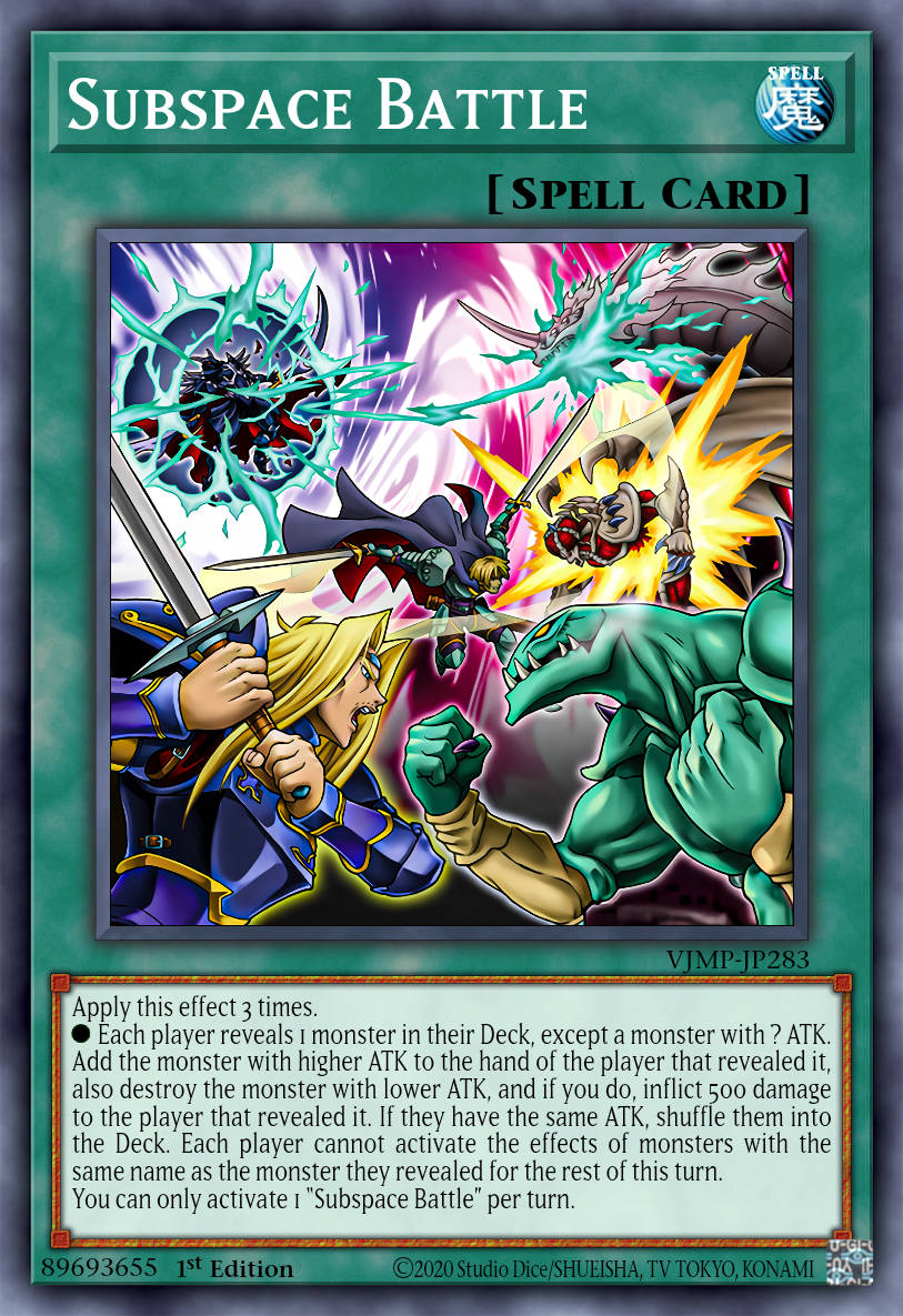 Subspace Battle - BLZD-EN100 - 1st Edition - Common