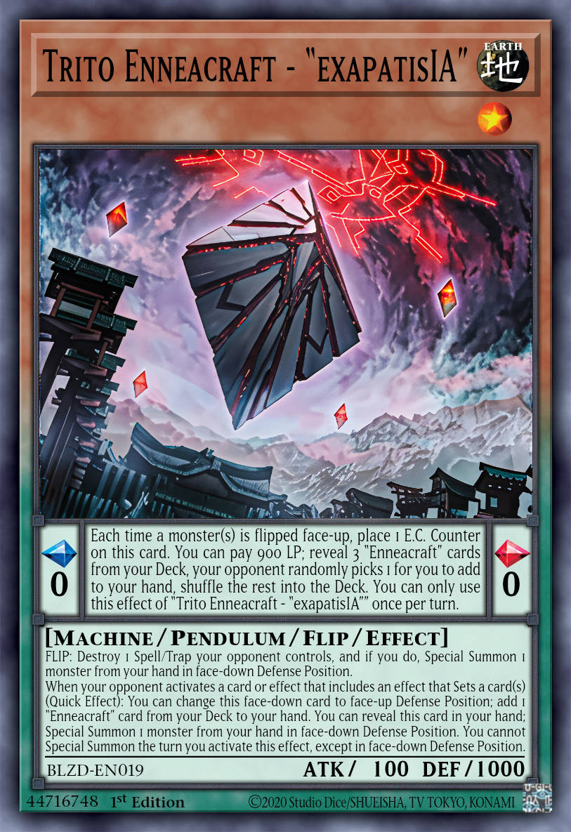 Trito Enneacraft - exapatisIA - BLZD-EN019 - 1st Edition - Common