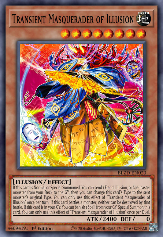 Fleeting Phantom Mask Master - BLZD-EN023 - 1st Edition - Common