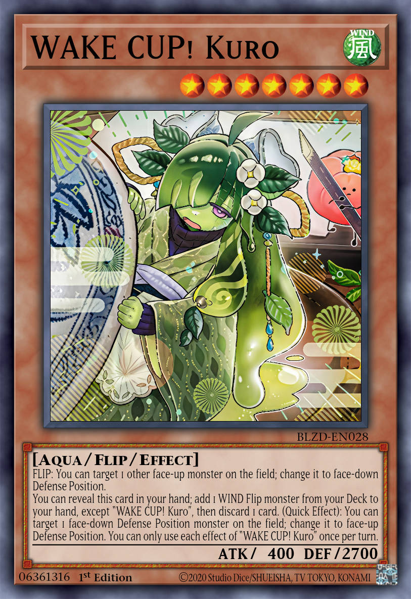 WAKE CUP! Kuro - BLZD-EN028 - 1st Edition - Common