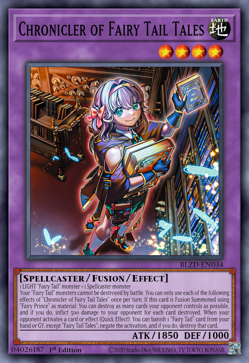 Teller of Fairy Tails - BLZD-EN034 - 1st Edition - Secret Rare