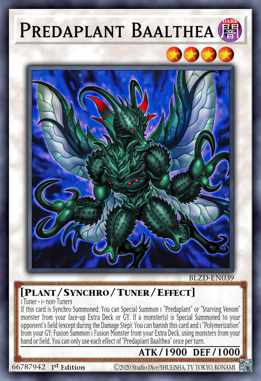 Predaplant Bal Teah - BLZD-EN039 - 1st Edition - Common