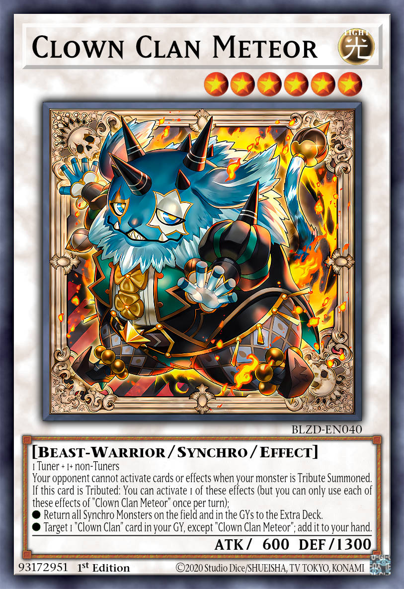 Clown Crew Meteor - BLZD-EN040 - 1st Edition - Common