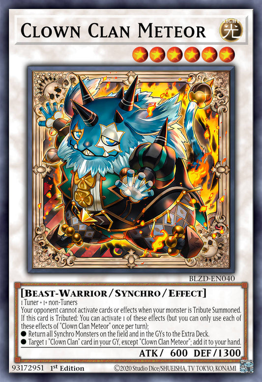 Clown Crew Meteor - BLZD-EN040 - 1st Edition - Common
