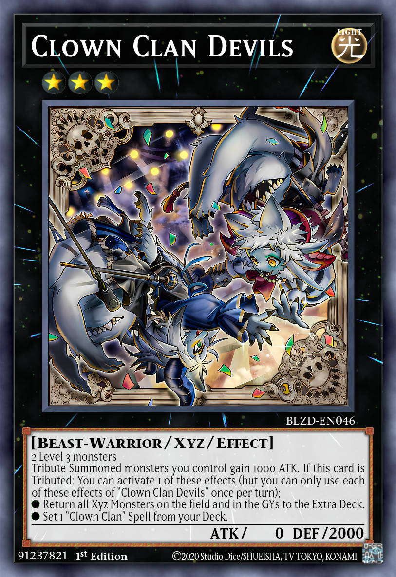 Clown Crew Fiends - BLZD-EN046 - 1st Edition - Common