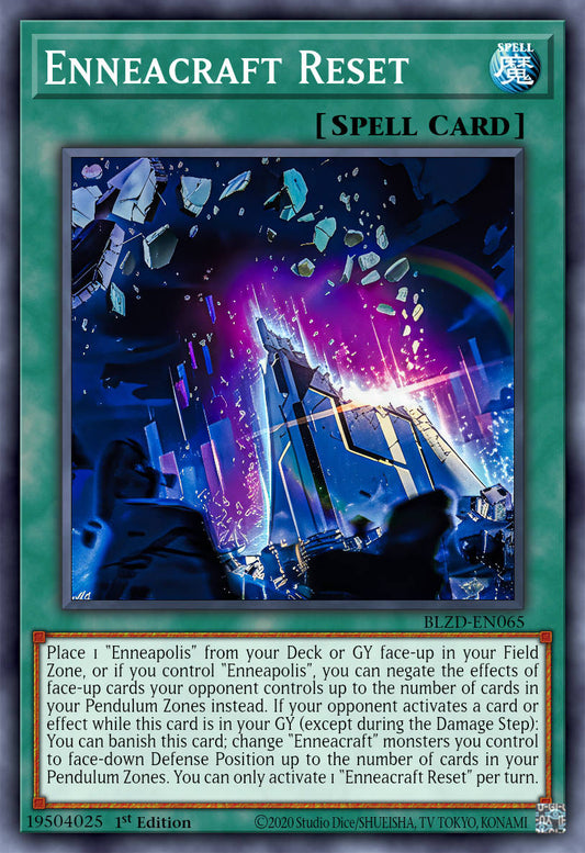Enneacraft Reset - BLZD-EN065 - 1st Edition - Common