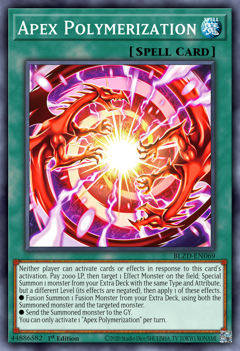 Super Duper Polymerization - BLZD-EN069 - 1st Edition - Super Rare